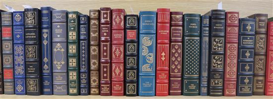 The Franklin Library Collected Stories of the Worlds Greatest Writers, 100 leather-bound gilt-tooled volumes